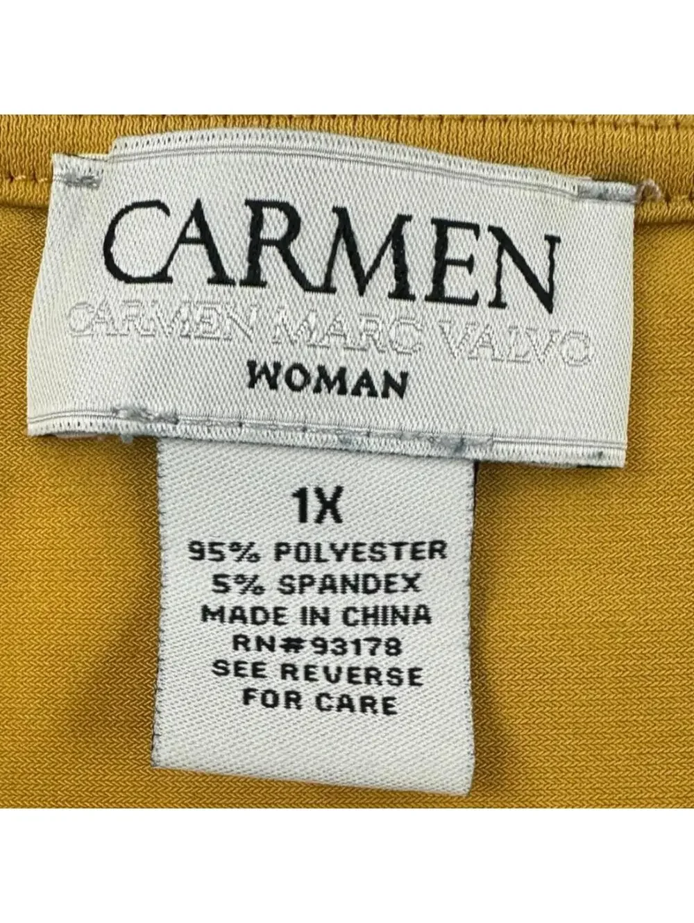 Carmen Marc Valvo Sleeveless Top With Metal Detailing - Picture 4 of 6